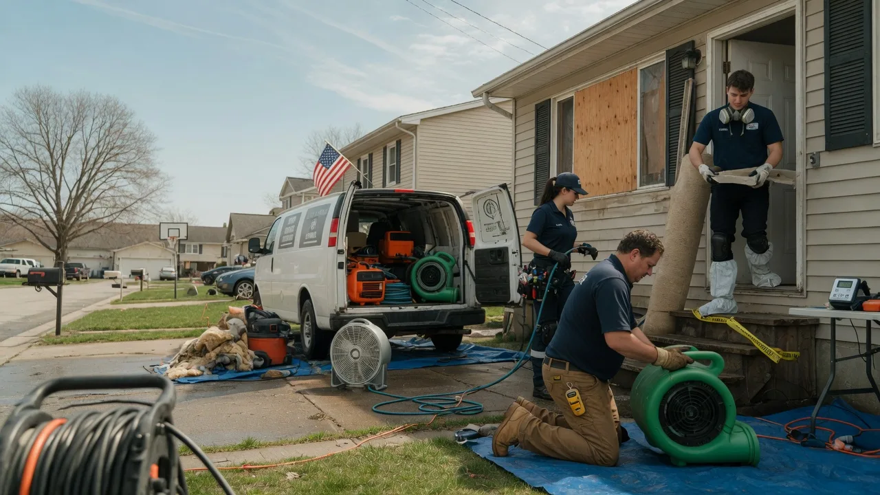 Water Damage Restoration in Woodbury, NJ near me